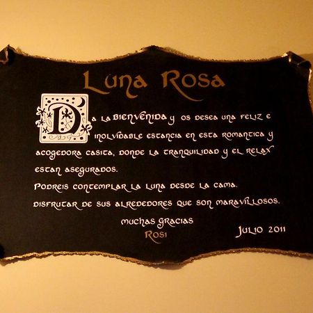 Casa Rural Luna Rosa Lancharejo Bagian luar foto