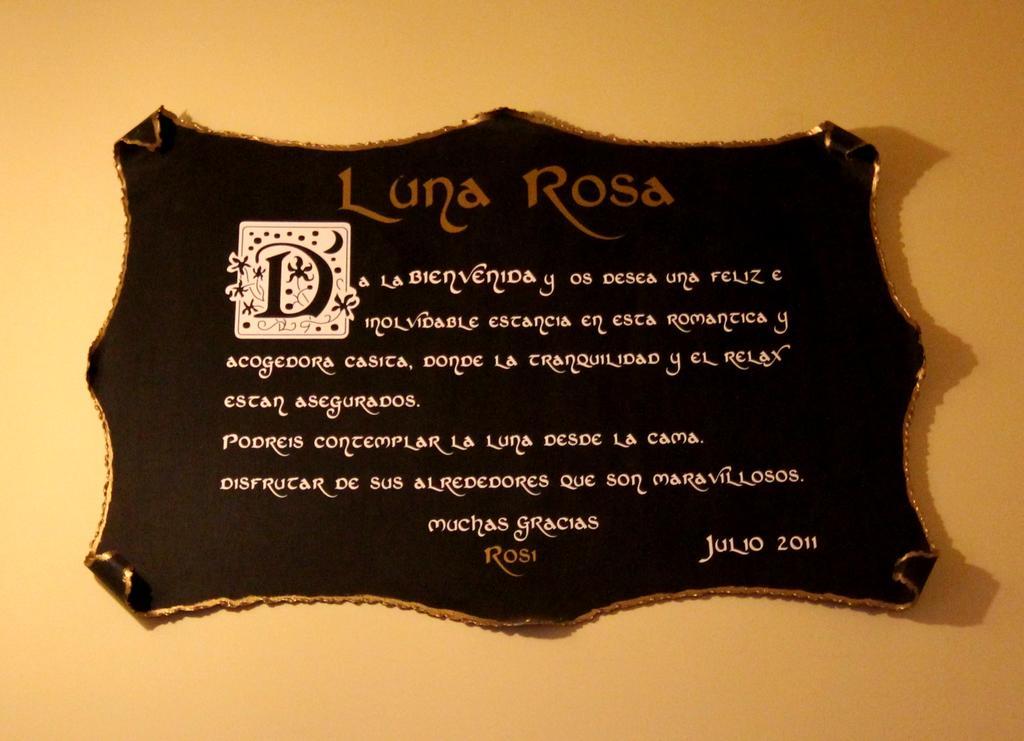 Casa Rural Luna Rosa Lancharejo Bagian luar foto